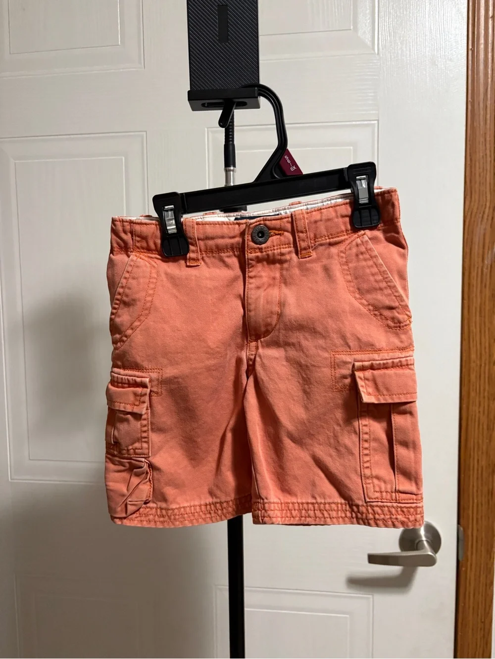 Ralph Lauren Coral Cargo Shorts for Boys